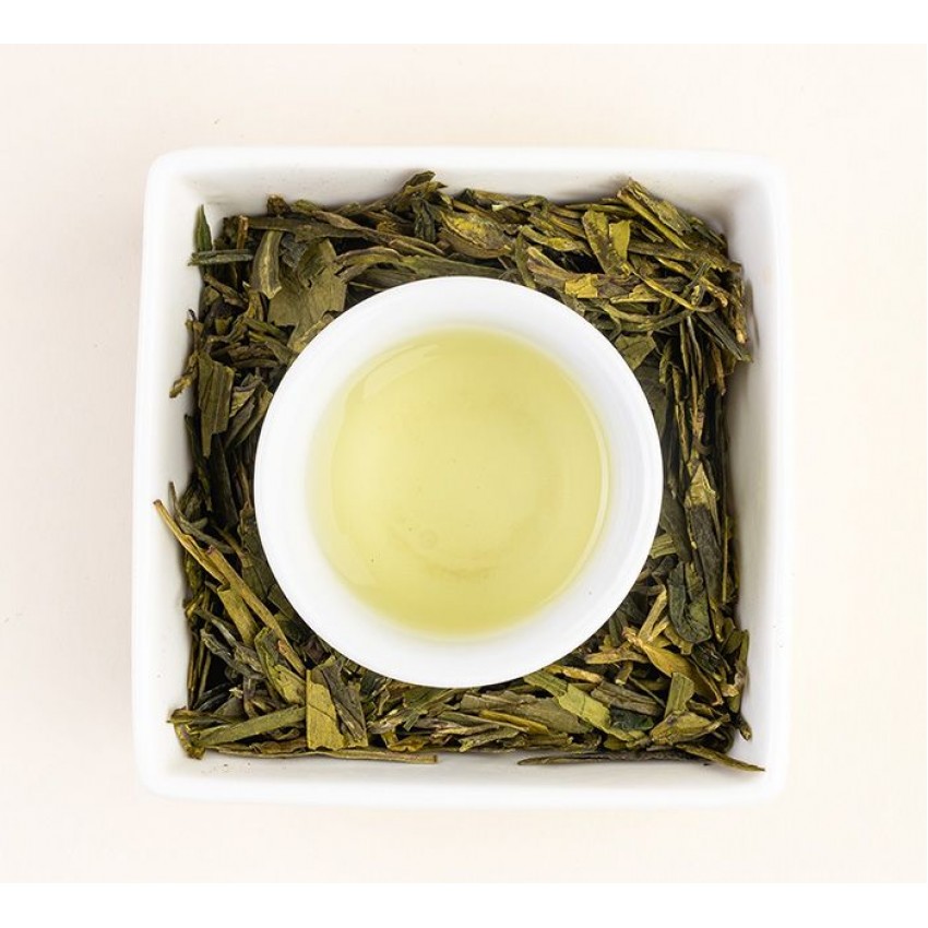 Зелен чай Long Jing  – Dragonwell  /Драконов кладенец/ Imperial Green - Pre Qing Ming. 
